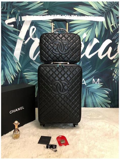 chanel suitcase luggage